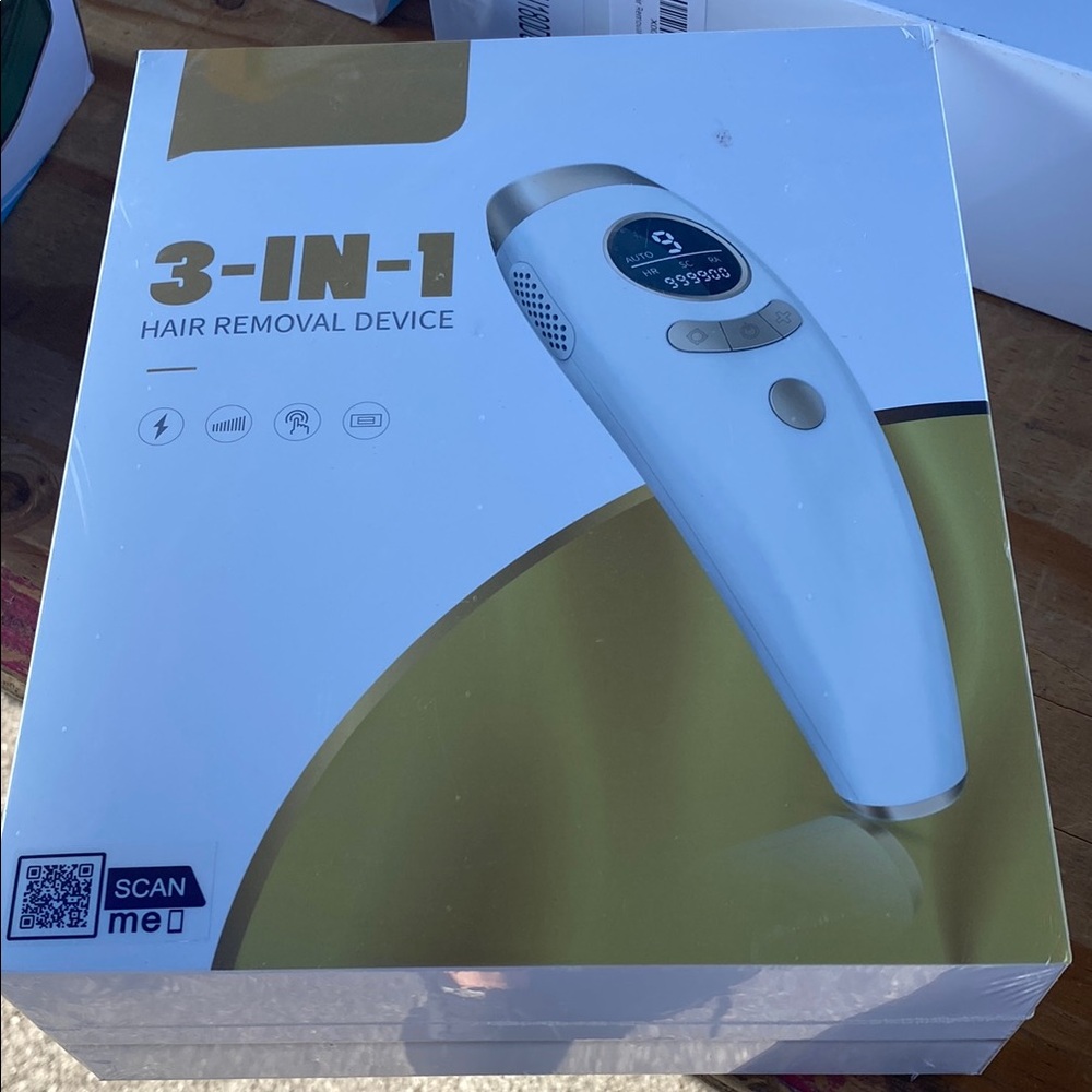 3-IN-1 Hair Removal Device - White